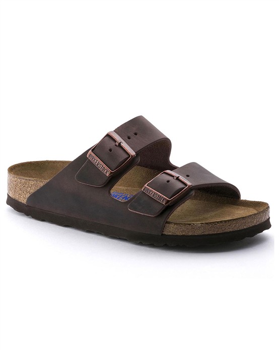 Arizona Oiled Leather Sandal - Habana - Men